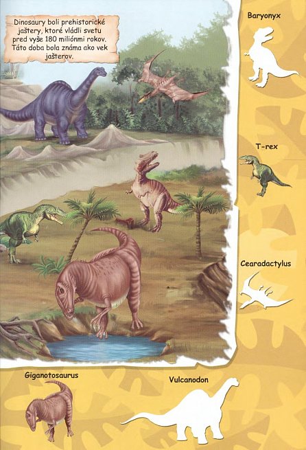Náhled Dinosauři - 120+ nálepek