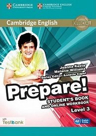 Prepare 3/A2 Student´s Book and Online Workbook with Testbank