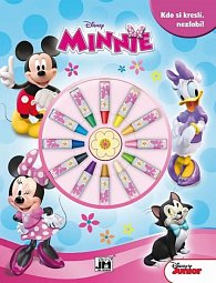 Minnie - Omalovánky s voskovkami