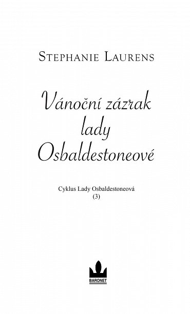 Náhled Vánoční zázrak lady Osbaldestoneové