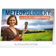 Kalendář stolní 2017 - Meteorologický s Dagmar Honsovou