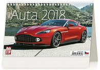Kalendář stolní 2018 - Auta 226x139