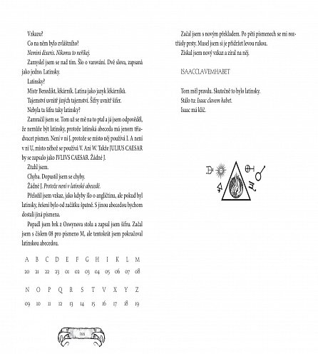 Náhled Alchymistova šifra, 1.  vydání