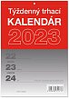 Nástěnný kalendár Trhací týždenný 2023 SK, A5