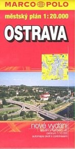 Ostrava - plán měkká obálka PS 1:20 000