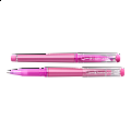 UNI gumovatelné pero s víčkem UF-222, 0,7 mm, růžové