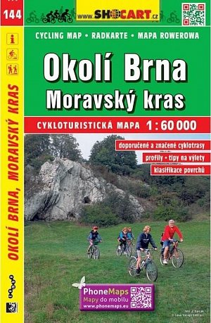 SC 144 Okolí Brna, Moravský kras 1:60 000