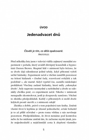 Náhled 21 rituálů vám změní život k lepšímu