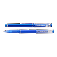 UNI gumovatelné pero s víčkem UF-222, 0,7 mm, modré