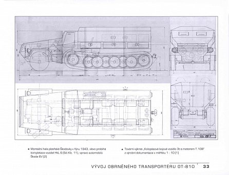 Náhled Obrněný transportér OT-810 - historie, takticko-technická data, modifikace