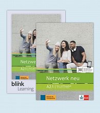 Netzwerk neu A2.1 - Kurs./Übungsbuch Teil 1 + BlinkLearning Blended Bundle (14 Monate)