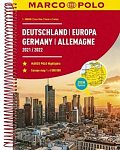 Deutschland, Europa 2021/2022 1:300 000 / cestovní atlas (spirála)