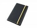 Kožený obal na diář Moleskine S 14 x 9 cm - kůže černá hladká