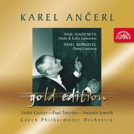 Gold Edition 30 Hindemith: Koncert pro housle a orch.,Koncert pro violoncello a orch.;Bořkovec : Koncert pro klavír a orch. - CD