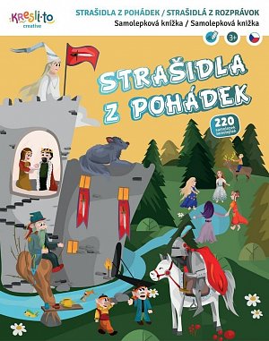 Strašidla z pohádek - Samolepková knížka