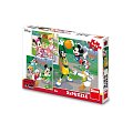 Mickey a Minnie sportovci: puzzle 3x55 dílků