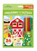Omalovánky s razítkem CONCORDE - Zvířátka na farmě