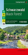 Černý les 1:150 000 / automapa + mapa pro volný čas (10 největších tipů)