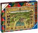 Ravensburger Puzzle - Mapa Bradavic 1500 dílků