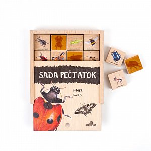 Pečiatky 16 kusov - Hmyz SK