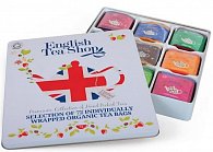 English Tea Shop Čaj Premium Collection Union Jack, 72 ks, 9 příchutí