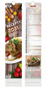 Kalendář 2021 nást: Recepty / vázankový