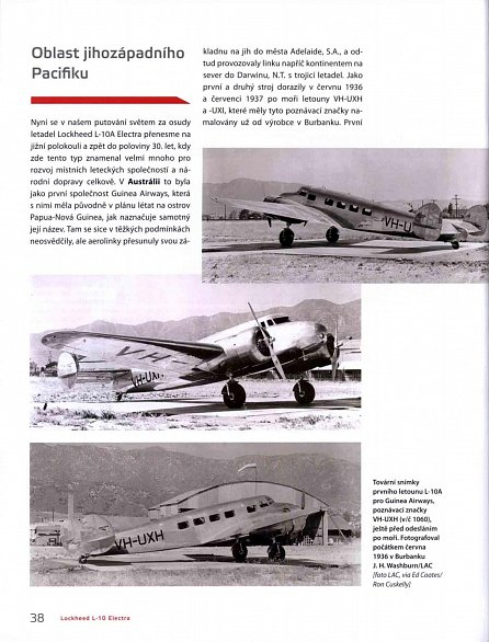 Náhled Lockheed L-10 Electra - Historie významného typu letounu a jeho návrat na české nebe