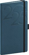NOTIQUE Kapesní diář Ajax 2025, modrý, 9 x 15,5 cm