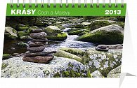 Kalendář 2013 stolní - Krásy Čech a Moravy, 23,1 x 14,5 cm