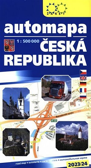 Automapa Česká republika 1: 500 000, 9.  vydání