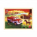 Tatra - dřevěné puzzle hasiči 20 dílků