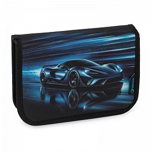 Bagmaster školní dvouchlopňový penál BETA 25 B – auto