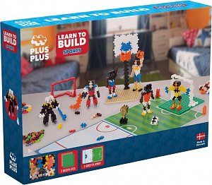 Plus-Plus Nauč se stavět - Sporty (600ks)