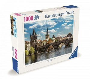 Puzzle Česká kolekce: Praha - Pohled na Karlův most 1000 dílků