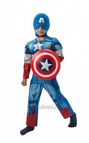 Avengers: Assemble - Captain America Deluxe - vel. S