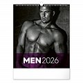 Kalendář 2026 nástěnný: Men, 30 x 34 cm