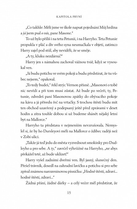 Náhled Harry Potter a Tajemná komnata, 7.  vydání