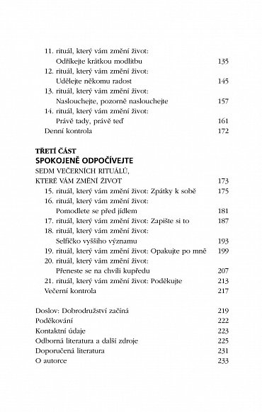 Náhled 21 rituálů vám změní život k lepšímu