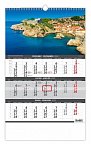 Kalendář nástěnný 2025 - Pobřeží 3měsíční / Pobrežie 3mesačné