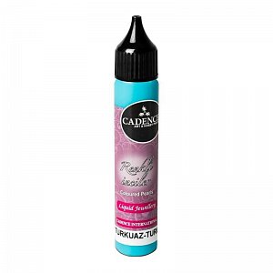 Tekuté perly Cadence - Tyrkysové / 25 ml