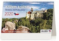 Kalendář stolní 2020 - Křížem krážem Českou republikou