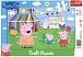 Trefl Puzzle Peppa Pig - V zábavním parku / 15 dílků
