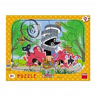 Puzzle deskové Krtek opravář 12 dílků