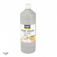 Creall temperová barva, 1000 ml, šedá