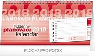 Plánovací kalendár riadkový - stolový kalendár 2018