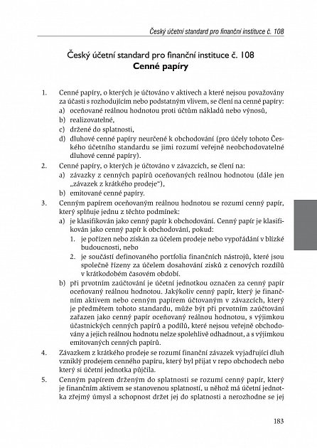 Náhled Účtová osnova, České účetní standardy, Postupy účtování pro podnikatele 2021