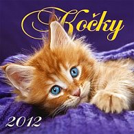 Kočky - nástěnný kalendář 2012