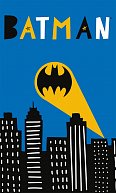 Dětský ručníček Batman Gotham City 30x50 cm