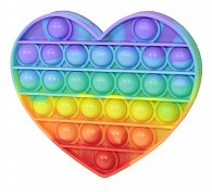 Bubble pops: Antistresová společenská hra Srdce duha