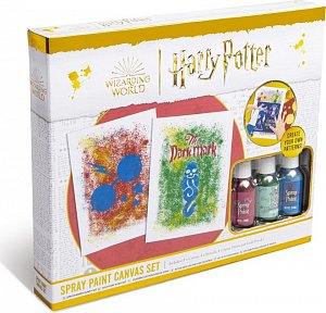 Sada malování sprejem na plátno Harry Potter